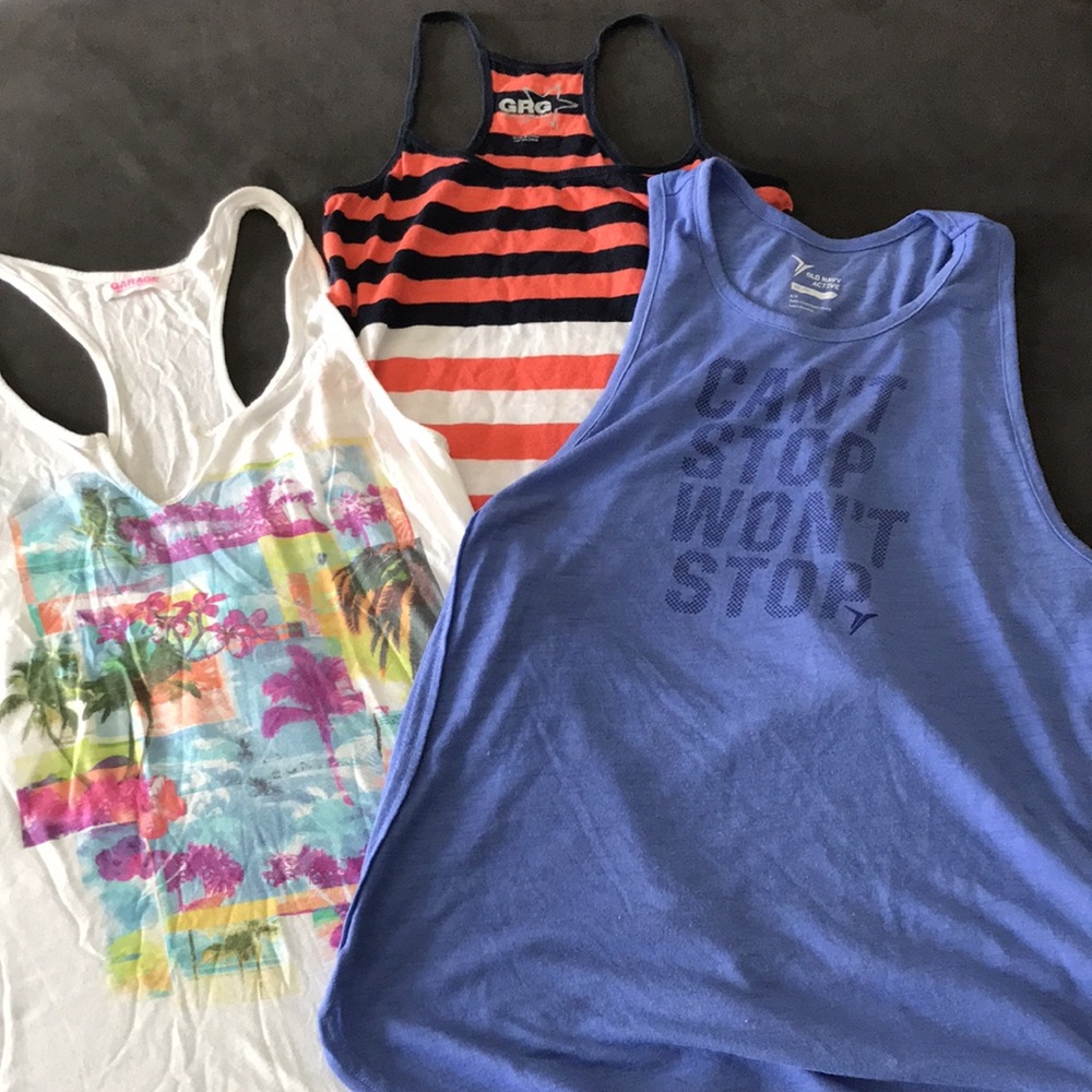 WOMEN Lot Of Three Tank Tops | S